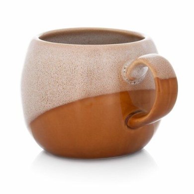 Чашка Duka Jorden 350 мл | Бежево-коричневый 1219624 фото - 2