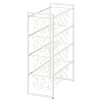 IKEA Рама с проволочными корзинами JONAXEL (ИКЕА ЙОНАКСЕЛЬ) 89297130