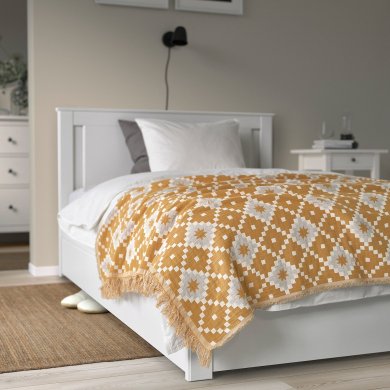 IKEA Плед SVARTFRYLE 130х170 см Принт (ИКЕА СВАРТФРЮЛЕ) 90585059 фото - 2