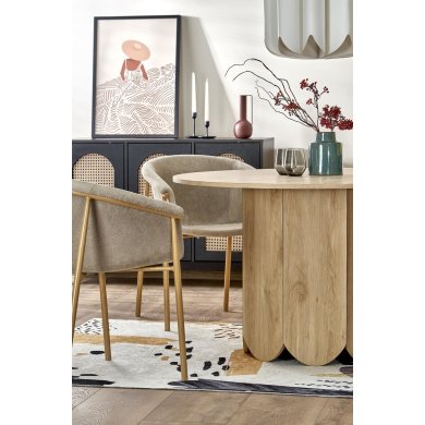 Обеденный стул Halmar K489 Бежевый - 17 Обеденный стул Halmar K489 Бежевый V-CH-K/489-KR-BEŻOWY фото - 17