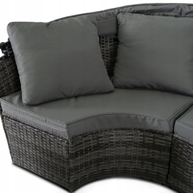 Комплект садовой мебели Mebel Elit CALIFORNIA Серый ME.CALIFORNIA/CP/RT/OGR/ZES фото - 5