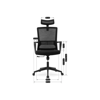 Кресло поворотное Mebel Elit ASTI | Черный - 2 Кресло поворотное Mebel Elit ASTI | Черный asti/cza фото - 2