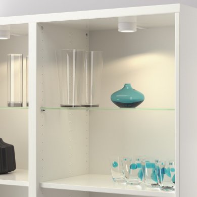 IKEA Полиця скляна BESTA (ИКЕА ЛУЧШЕЕ) 60295532 фото - 7