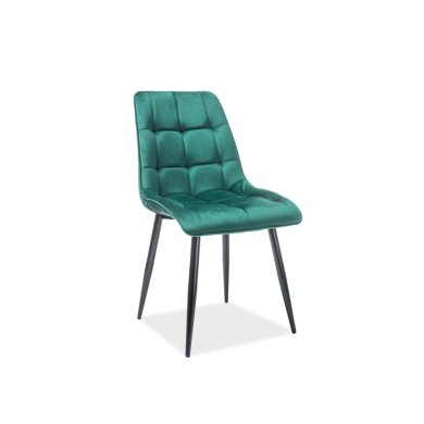 Обеденный стул Signal Chic Velvet Зеленый CHICVCZ78