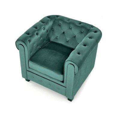 Крісло м'яке Halmar Eriksen Темно-зелений - 6 Крісло м'яке Halmar Eriksen Темно-зелений V-CH-ERIKSEN-FOT-C.ZIELONY фото - 6