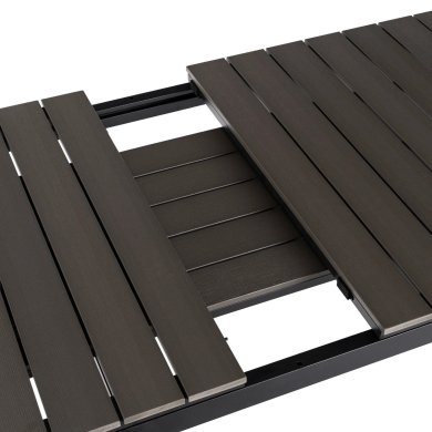 Раскладной садовый стол Mebel Elit ARGOS 140-180 см Темно-серый ME.ARGOS/140-180/P/CZ/OGR/S фото - 5