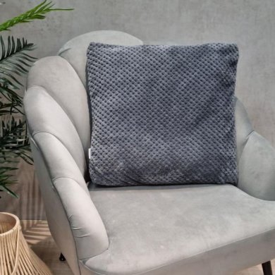 Декоративна наволочка Homla NOAH 45х45 см Сірий - 3 Декоративна наволочка Homla NOAH 45х45 см Сірий 210330 фото - 3