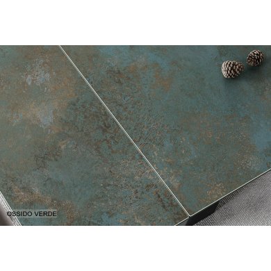 Раскладной обеденный стол Signal SALVADORE Ceramic Бирюзовый SALVADORETUC160 фото - 12