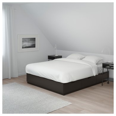 IKEA Ліжко NORDLI (ИКЕА НОРДЛИ) 90372779 фото - 5