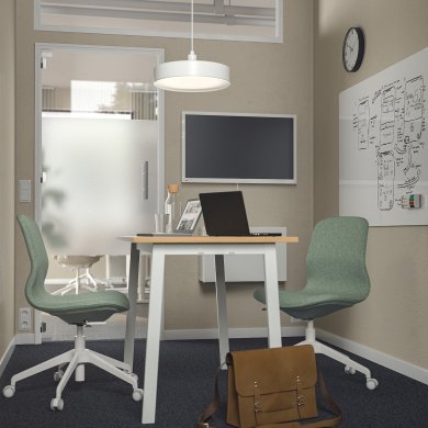 Письменный стол MITTZON Дуб - 5 IKEA Письменный стол MITTZON Дуб (ИКЕА МИЦОН) 79532920 фото - 5