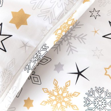 Комплект постельного белья Homla FLOCO 160x200 см Принт 210509 фото - 4