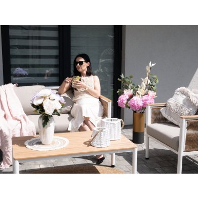 Комплект садових меблів Garden Line BELGRAD Бежевий ALM9569 фото - 7