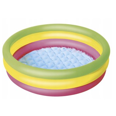 Надувной детский бассейн Bestway 152х30 см Разноцветный BES51103 фото - 5