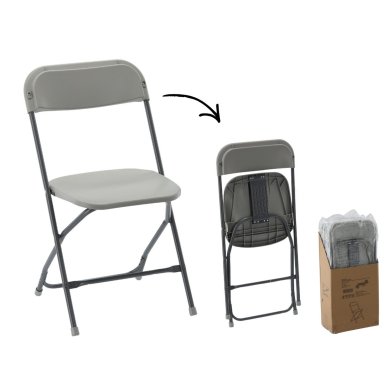 Складной садовый стул Garden Line ZUM3693 Серый ZUM3693 фото - 5