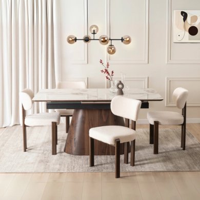 Обідній стілець Mebel Elit GRENADA Boucle Кремовий ME.GRENADA/KR/O/TB/K фото - 5