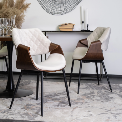 Обідній стілець Mebel Elit DAKOTA Welur Бежевий ME.DAKOTA/BZ/O/V/K фото - 8