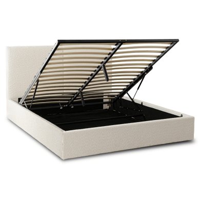 Кровать Mebel Elit MARSYLIA Boucle 180x200 см Кремовый ME.MARSYLIA/180/KR/TB/LOZZPOJ фото - 3