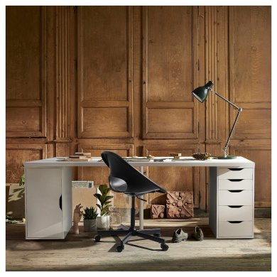 Письменный стол LAGKAPTEN/ALEX Белый - 7 IKEA Письменный стол LAGKAPTEN/ALEX Белый (ИКЕА ЛАГКАПТЕН/АЛЕКС) 89521695 фото - 7