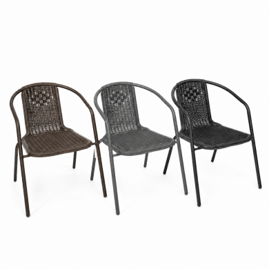 Садовий стілець Favora LORETTO Сірий FL12037GR фото - 4