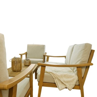 Комплект садовой мебели Garden Line TIRANA Бежевый - 12 Комплект садовой мебели Garden Line TIRANA Бежевый ALM9538 фото - 12