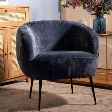 Крісло м'яке Homla PALLSTOL Синій 222994 фото - 6