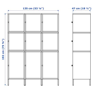 IKEA Комбинация шкафов HALLAN (ИКЕА HÄLLAN) 39276682 фото - 11