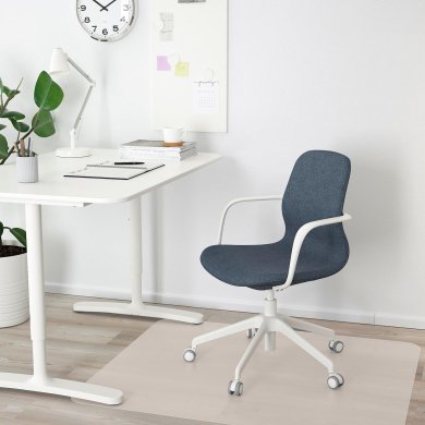 IKEA Офісне крісло LANGFJALL Синій (ИКЕА ЛАНГФЬЯЛЛЬ) 69252769 фото - 17