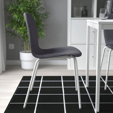 IKEA Обеденный стул KARLPETTER Серый (ИКЕА КАРЛПЕТТЕР) 59483765 фото - 2