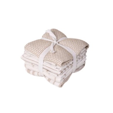 Набір кухонних рушників Homla HERIETT 30x30 см 4 шт Бежевий - 3 Набір кухонних рушників Homla HERIETT 30x30 см 4 шт Бежевий 231411 фото - 3