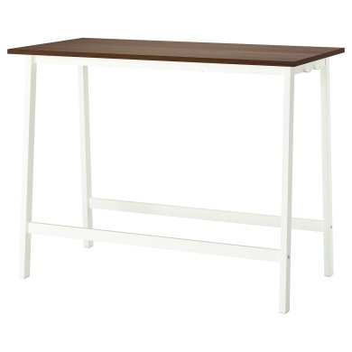 IKEA Письменный стол для работы сидя/стоя MITTZON Орех (ИКЕА МИЦОН) 89533066