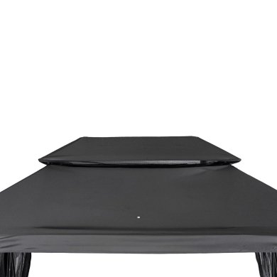 Садовые качели с москитной сеткой Mebel Elit CARMEN 237x150x256 см Серый ME.CARMEN/P/T/OGR/HUS фото - 10