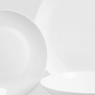 Набор тарелок Homla CAPRI 18 шт Белый 236044 фото - 3