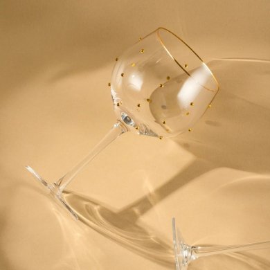 Келих для вина Homla PEDRA 520 мл Прозорий 242182 фото - 3