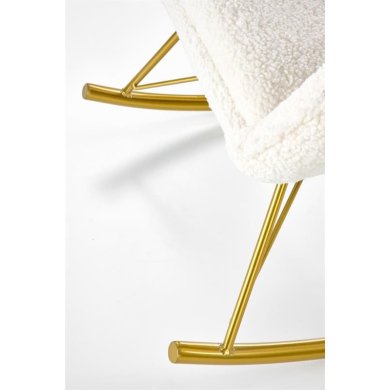 Кресло-качалка мягкое Halmar Liberto Бежевый V-CH-LIBERTO-FOT-KREMOWY фото - 10