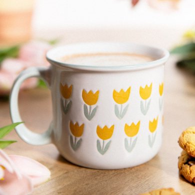 Кружка Homla TULINA 450 мл Принт - 4 Кружка Homla TULINA 450 мл Принт 224727 фото - 4