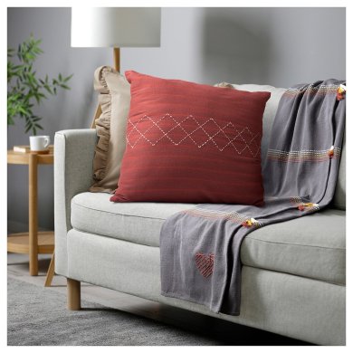 IKEA Декоративная наволочка MAVINN 50х50 см Красный (ИКЕА МАВИНН) 40587678 фото - 9