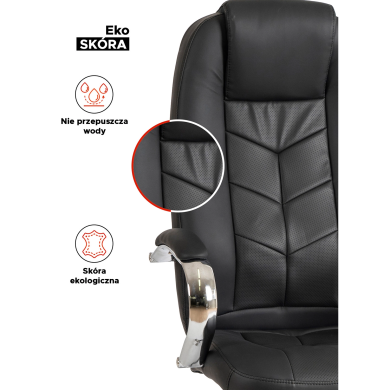 Офісне крісло Mebel Elit MILO Чорний ME.MILO/CZ/E/FO фото - 7