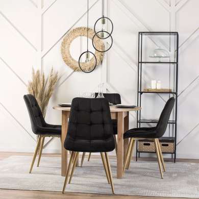 Обеденный стул Mebel Elit RODRI Черный ME.RODRI/CZ/D/V/K фото - 5