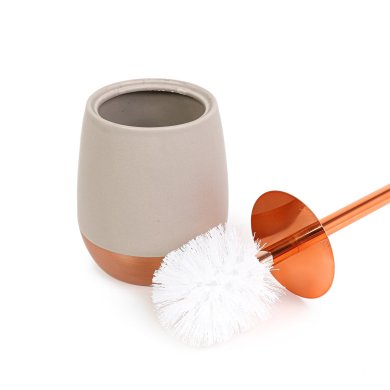 Ершик для унитаза Homla LARES 12x35 см | Серый / Медный 210415 фото - 2