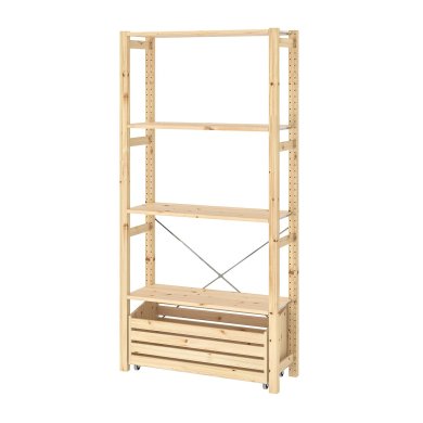 IKEA Стеллаж IVAR Дерево (ИКЕА ИВАР) 59403815