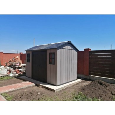 Садовый домик Keter OAKLAND 350х229х254 см Серый 230456 фото - 4