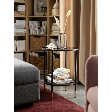 Журнальний стіл ASPEROD Чорний - 12 IKEA Журнальний стіл ASPEROD Чорний (ИКЕА АСПЕРОД) 10462180 фото - 12