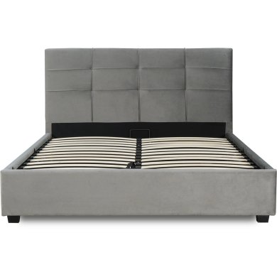 Кровать Mebel Elit TINGA Welur 140x200 см Серый - 4 Кровать Mebel Elit TINGA Welur 140x200 см Серый ME.TINGA/140/JP/V/LOZZPOJ фото - 4