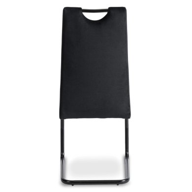 Обеденный стул Mebel Elit LOPEZ Welur Черный ME.LOPEZ/CZ/CZ/V/K фото - 4