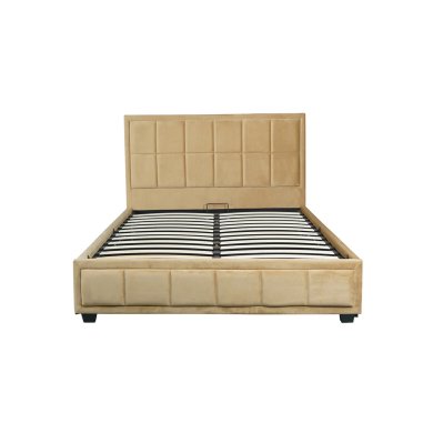 Кровать Mebel Elit CARLOS 140x200 см Бежевый - 2 Кровать Mebel Elit CARLOS 140x200 см Бежевый ME.CARLOS/140/BZ/V/LOZ фото - 2