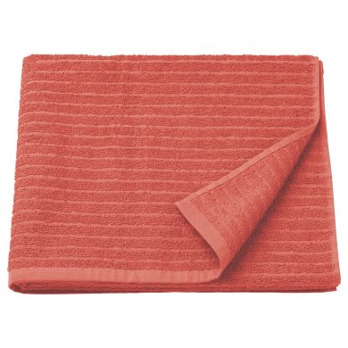IKEA Полотенце для тела VAGSJON 70x140 см Оранжево-красный (ИКЕА ВАГСЁН) 30610542