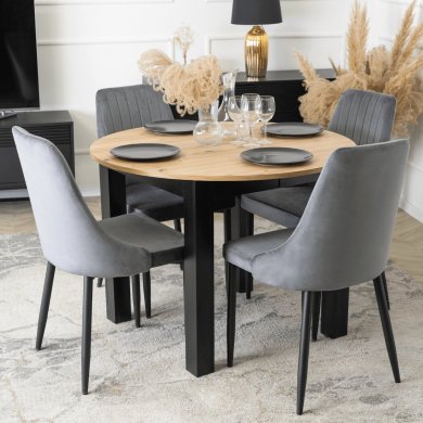 Обідній стілець Mebel Elit BARI Welur Сірий ME.BARI/P/V/K фото - 7