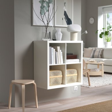IKEA Стеллаж KALLAX Белый (ИКЕА КАЛЛАКС) 20275814 фото - 14