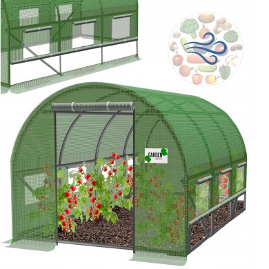 Парник теплиця Garden Line 3x2x2 м Зелений TUN3910 фото - 2