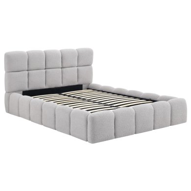 Кровать Mebel Elit MURACJA Boucle 140x200 см Серый ME.MURCJA/140/P/TB/LOZZPOJ фото - 2